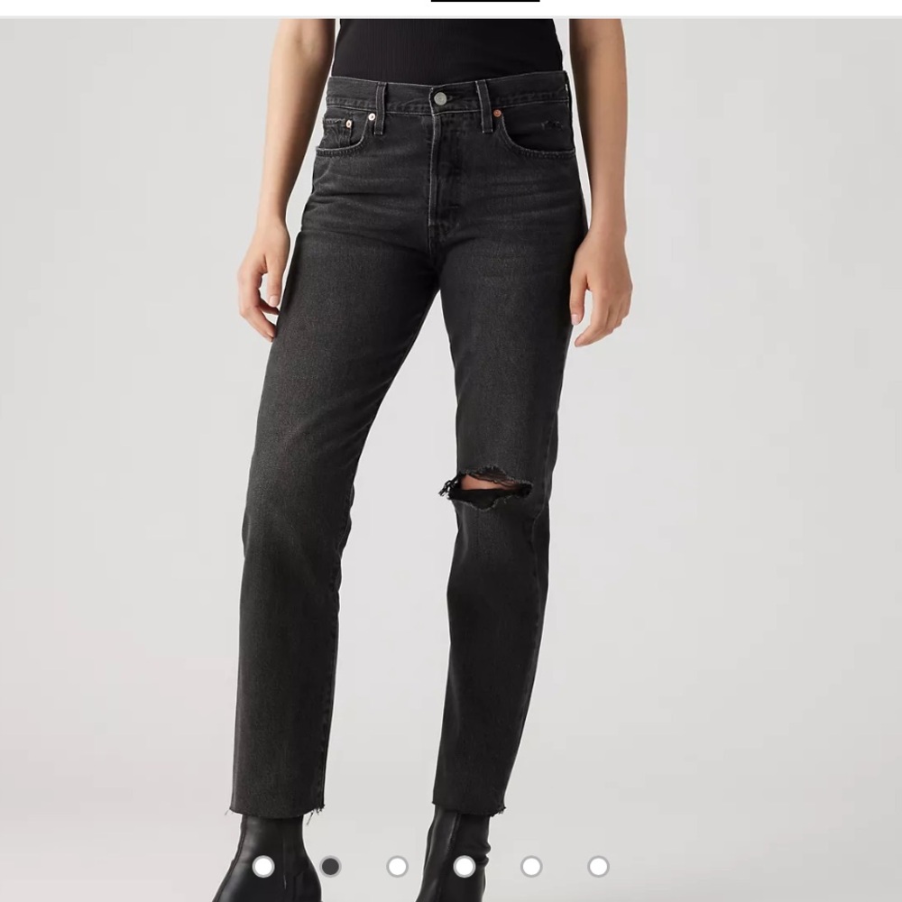 Black Levi wedgie straight